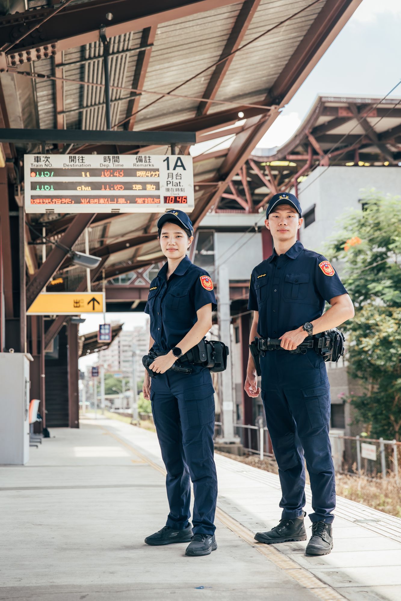 Security at trains and stations